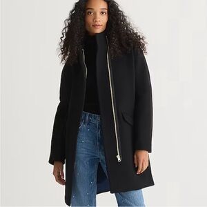 J. Crew Italian Stadium Cloth Cocoon Coat